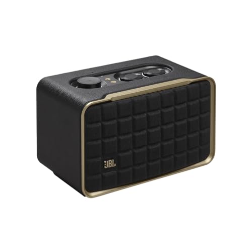 JBL Authentics 200 Bocina Inalámbrica Wi-Fi/Bluetooth, 90W de Potencia, Ajuste Automático, Asistentes de Voz - Negro