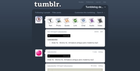 Tumblr prepara su versión 4 con ayuda de los usuarios