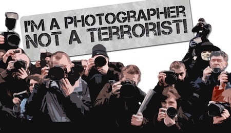 I'm a Photographer not a terrorist, o cómo los fotógrafos ingleses crean una campaña en su defensa