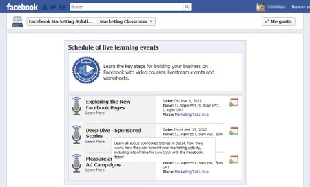 Facebook facilita el cambio al nuevo Timeline a las empresas con formación