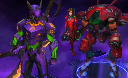 Heroes of the Storm viste a los nuevos héroes de Overwatch de... ¿Neon Genesis Evangelion?