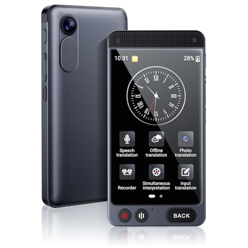 Dispositivo traductor IA sin conexión, traductor instantáneo D21, no necesita WiFi, 142 idiomas