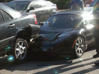 ecoDolorpasión: Tesla Roadster accidentado