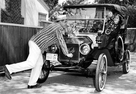 Arranque por manivela