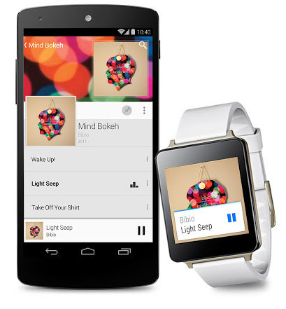 Nexus 5 y LG G Watch