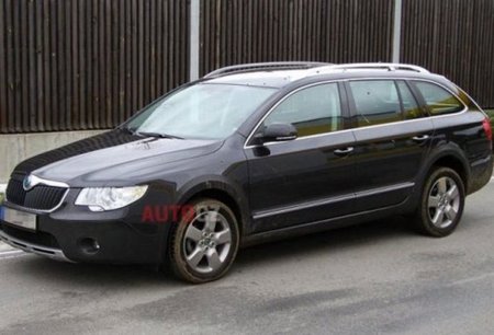 Primeras fotografías del Škoda Superb Scout