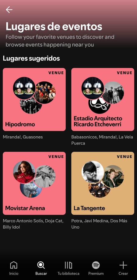 Lugares De Conciertos