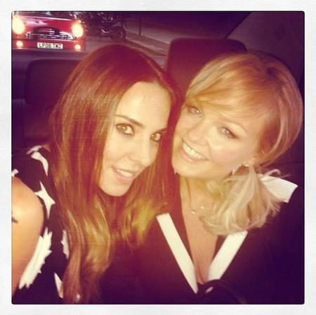 Menudo pedal se pilló Melanie C en el cumpleaños de Vicky Beckham