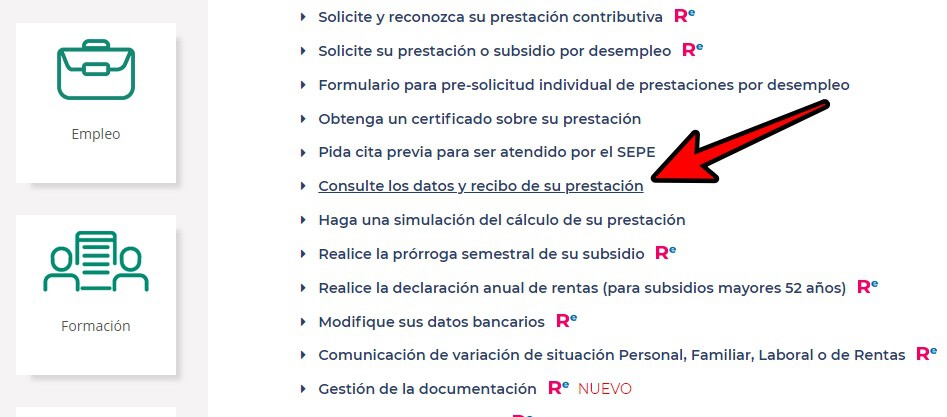 Cómo saber si te han aprobado el paro a través de la web del SEPE