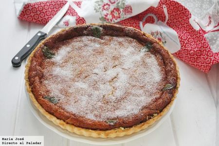 Flaó o pastel de queso de Ibiza. Receta de postre