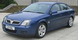 Opel Vectra self-driving en 2008