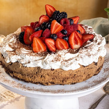 Cómo hacer un mostachón de chocolate crujiente por fuera y suave por dentro: perfecto para compartir hasta con 10 personas 