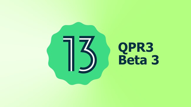 Android 13 Qpr3 Beta 3