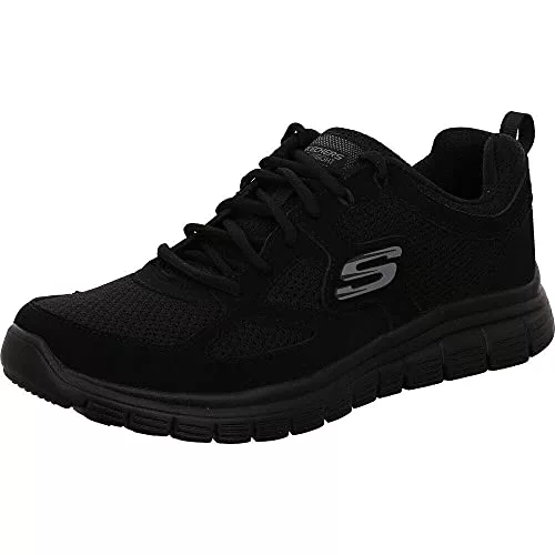 Skechers Burns- Agoura Hombre Scarpe da ginnastica, Black, 43 EU