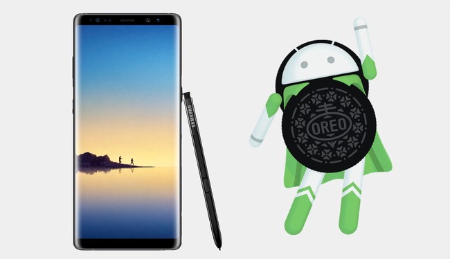 Note 8 Oreo