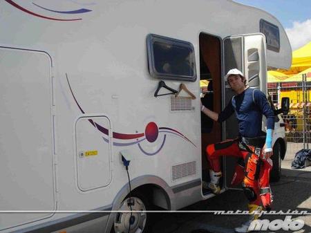 Miki a descansar para la siguiente tanda