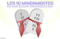 Los diez mandamientos de una buena organización