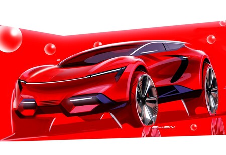 ¿Y si este fuera el SUV Corvette eléctrico que prepara GM? Un sketch oficial nos hace soñar