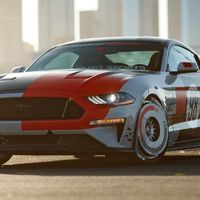 El Ford Mustang de Ryan Blaney calienta motores para el SEMA Show 2019