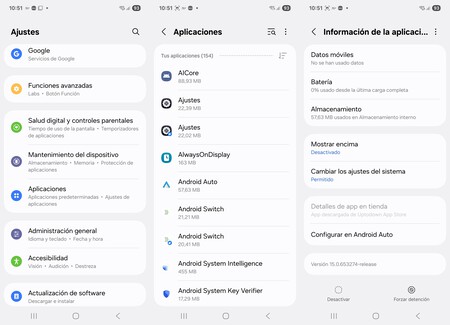 Android Auto 15.0