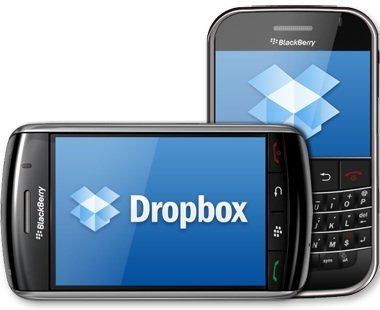Dropbox en BlackBerry