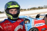 Chris Vermeulen prueba el Ford Falcon V8 Supercar
