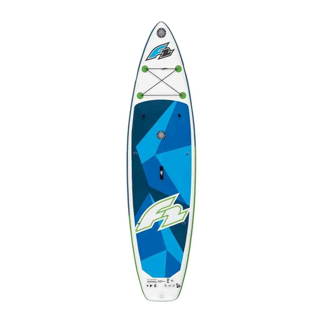 F2 Tabla hinchable de paddle surf de doble cámara 320 x 84 x 15 cm

