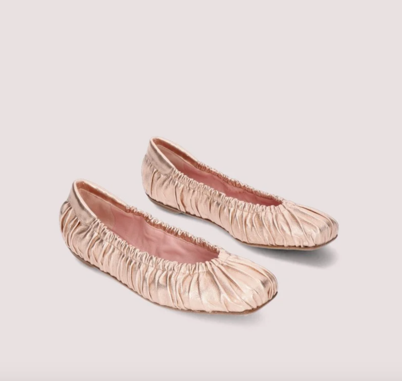 Ballerines Pliables L.K. Bennett Pour Femme – Taille 37 – Rosé – Style Décontracté
