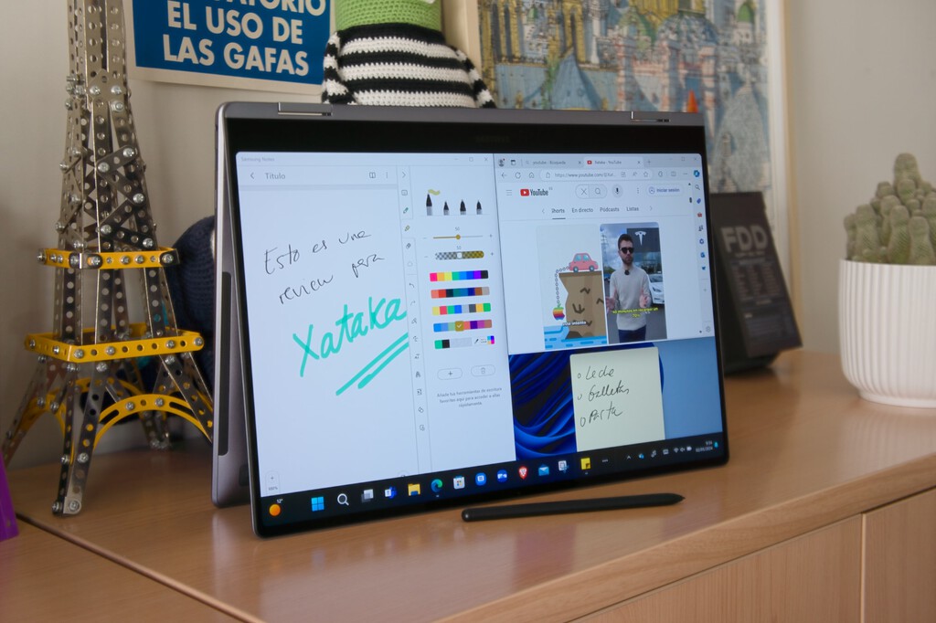 He probado el Samsung Galaxy Book4 Pro 360: interactuar con este portátil convertible es un placer del máximo nivel