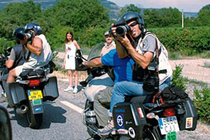 Las motos del Tour de Francia