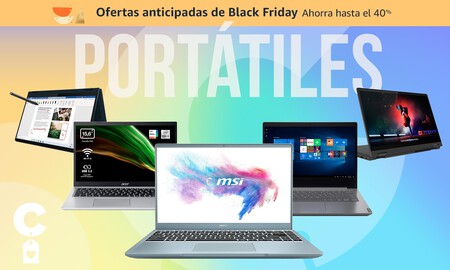 14 portátiles de trabajo para adelantarse a las ofertas del Black Friday en Amazon: estrena equipo Acer, Huawei, Lenovo o MSI al mejor precio