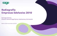 Radiografía de Empresas Edelweiss 2010