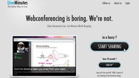 LiveMinutes, videoconferencia en Flash para nuestros navegadores