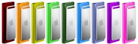 Consigue tu iPod shuffle 3G en varios colores diferentes