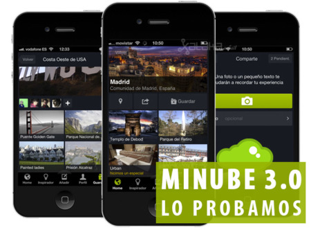 Minube 3.0 para iOS, lo probamos