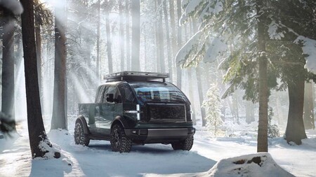Canoo Electric Pickup, el futurista vehículo eléctrico modular que tiene en la mira al Tesla Cybertruck