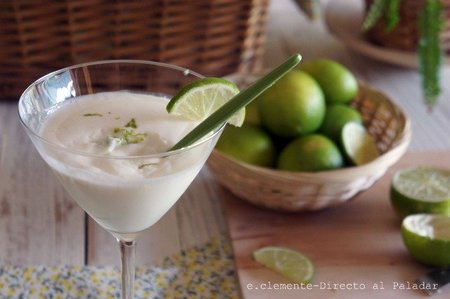 Mousse de lima. Receta