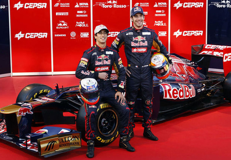 Toro Rosso mantiene su formación para 2013