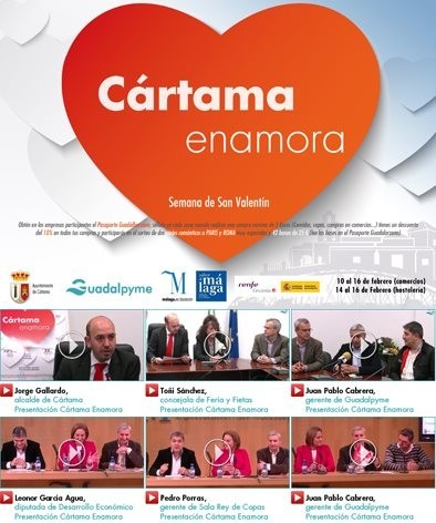 "Cártama enamora", la localidad malagueña ofrece descuentos y sorteos por San Valentín