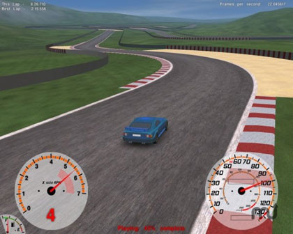 VDrift, simulador de conducción gratuito para Mac OS X