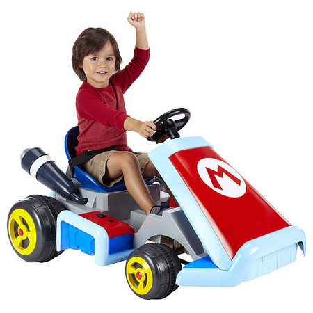 Tu hijo ya puede disfrutar del coche del juego Super Mario Kart a tamaño real
