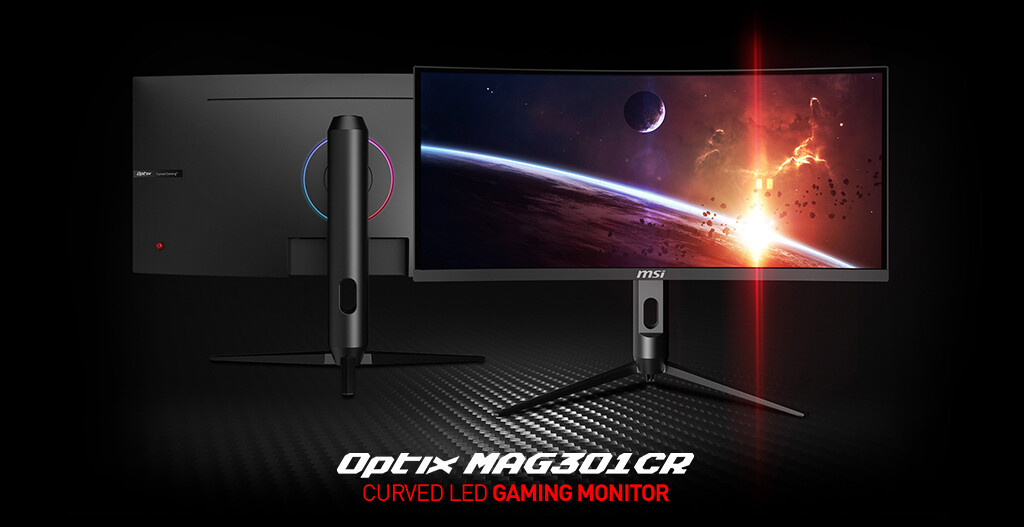 MSI amplía su catálogo de monitores gaming con el Optix MAG301CR: 30 pulgadas en pantalla curva y formato ultrapanorámico