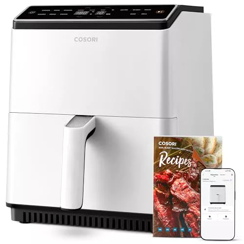 Cosori Dual Blaze Air Fryer WiFi 6,4L, Freidora de Aire sin Aceite 11 en 1