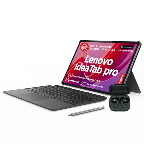 Lenovo Idea Tab Pro | 12.7" 3K | 8GB RAM | 256GB | Incluye: Teclado + Pen Plus + audífonos
