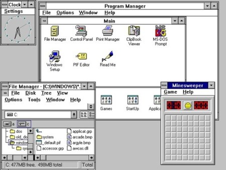 Se dejan de vender licencias de Windows 3.1