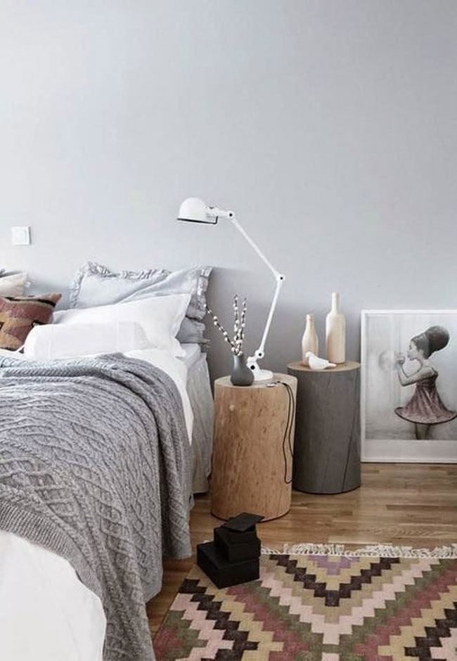 7 ideas para crear un dormitorio en gris