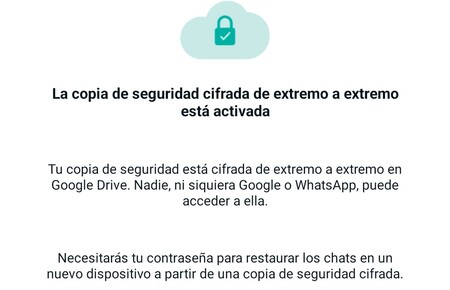 Copia Seguridad Cifrada Whatsapp