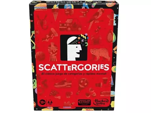 Hasbro Gaming Juego clásico Scattergories a Partir de 13 años