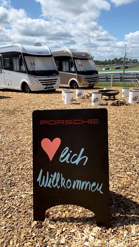 Caravan camp Porsche