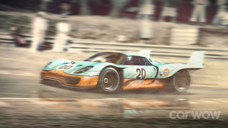 ¿Te imaginas como lucirían coches actuales con decorados míticos de participantes de Le Mans?